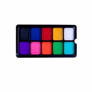Paleta Mate 10 Colores Basicos AQUA BONDS