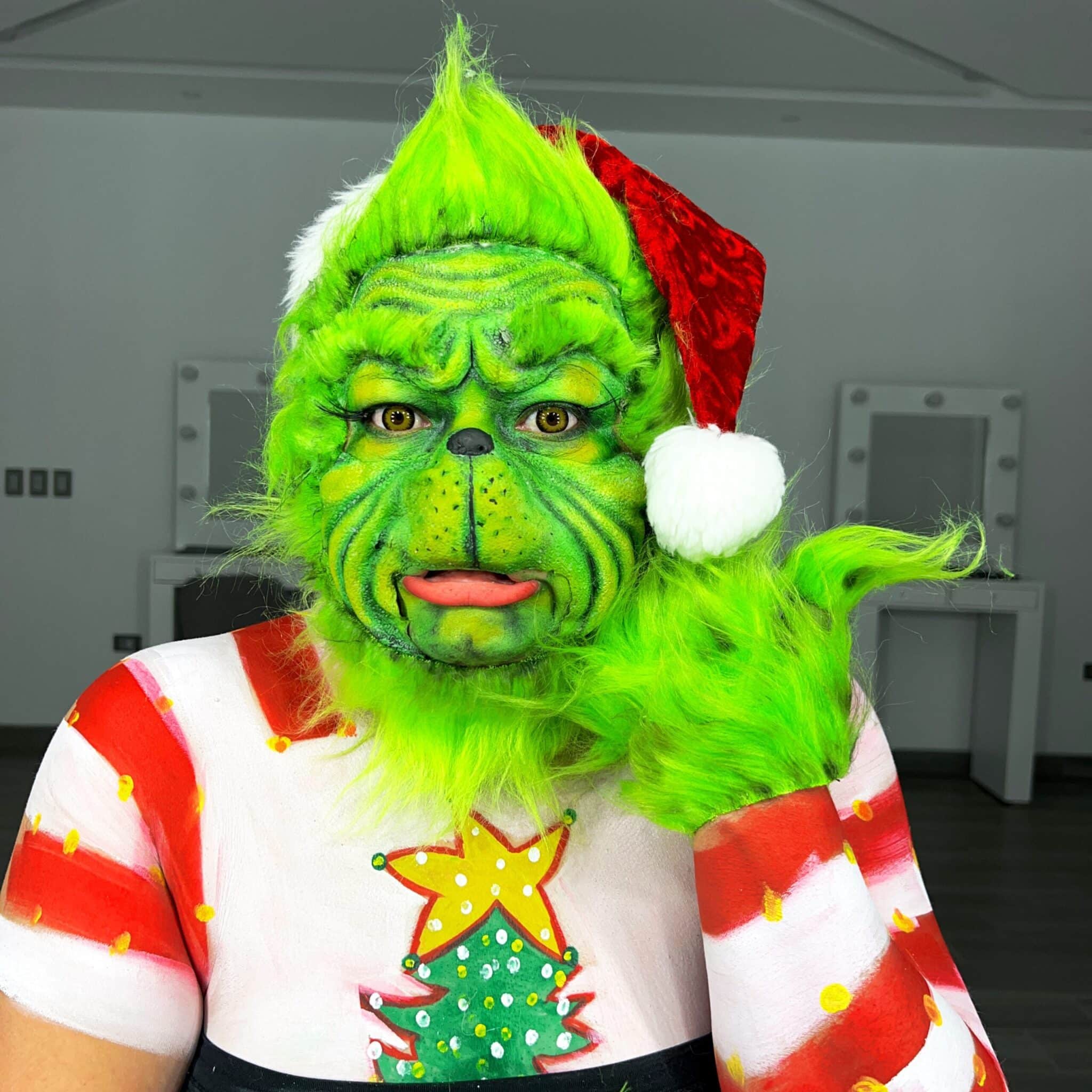 Grinch Prostetico de Latex - Imagen 3