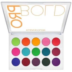 Paleta de sombras 15 colores Pro Bold - klean color