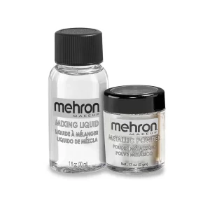 Metallic Powder con activador by MEHRON – Plata