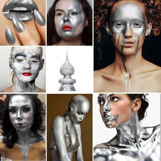 Metallic Powder con activador by MEHRON – Plata - Imagen 2